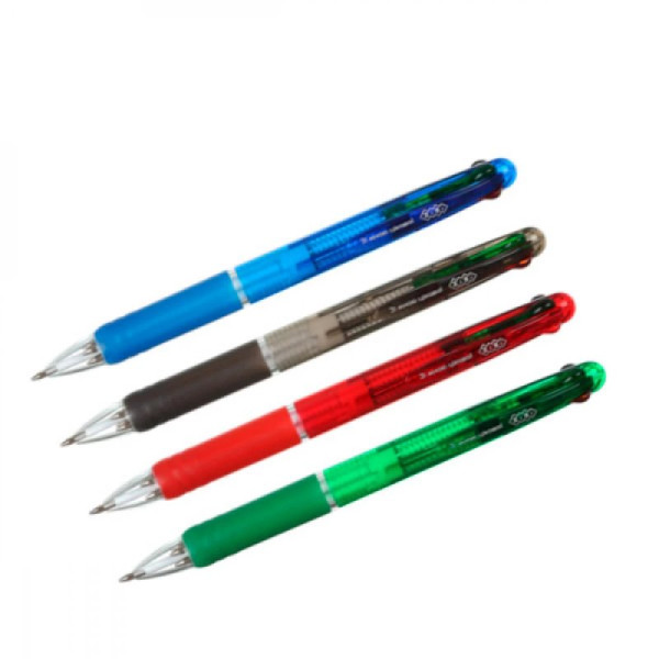 Ручка автоматична 4кольори 4в1 0,5мм. Zibi 2103 