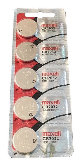 Батарейка таблетка Maxell, літієва CR2032 