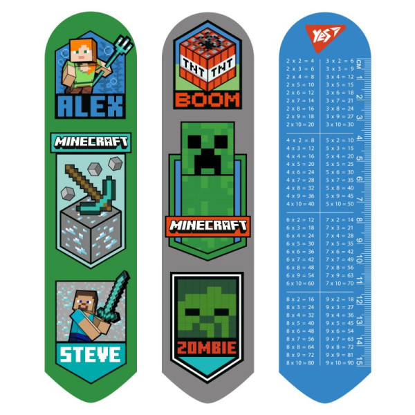 Закладка для книг YES 2D Minecraft Heroes, 708129 