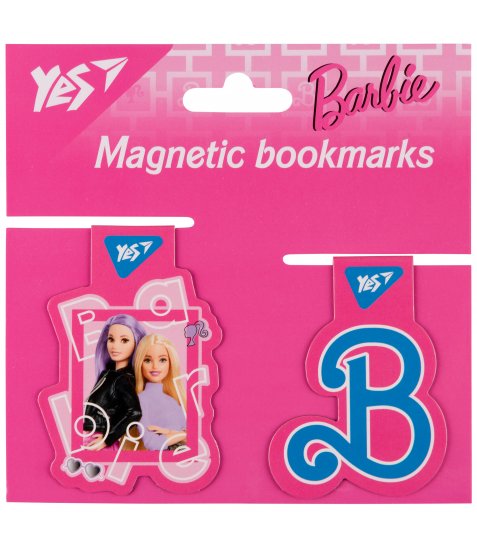 Закладки магнітні YES Barbie friends, 2шт. 708109 