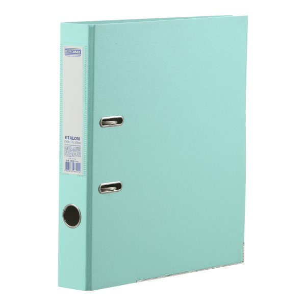 Реєстратор Etalon pastel А4, 50мм,  мятний ,збірний,BUROMAX-3018-38 