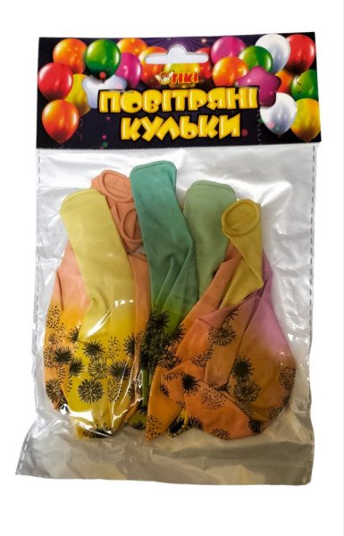 Кульки повітряні, (10шт./уп.), Феєрверк Тікі ТР-53522 12