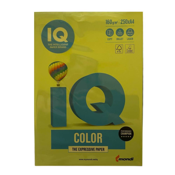 Кольоровий папір Mondi Color А4 160/м2, green medium MG28 