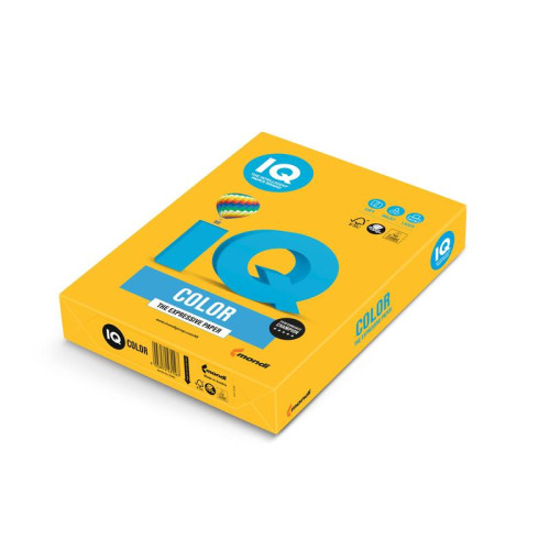 Кольоровий папір Mondi Color А4 160г/м2, SY 40 сонячно жовтий 