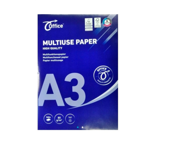 Папір офісний А3  80г/м.кв.500арк. Multi Office 