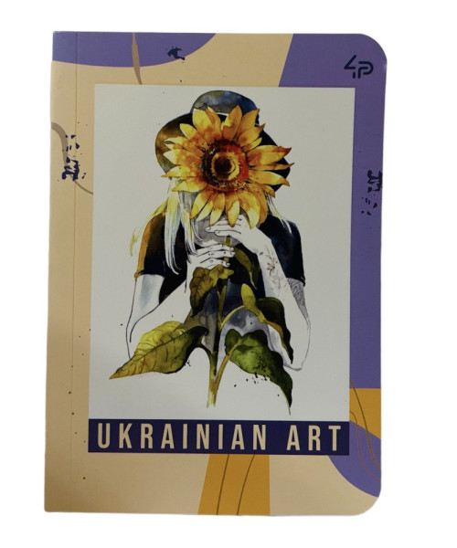 Блокнот 4Profi А6 Flower girls 40арк. клітин,мікс 905850/905867 