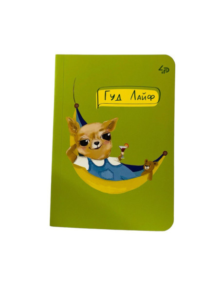 Блокнот 4Profi А6 The life of dogs 40арк. клітин,мікс 905874/905904/905911/905935 