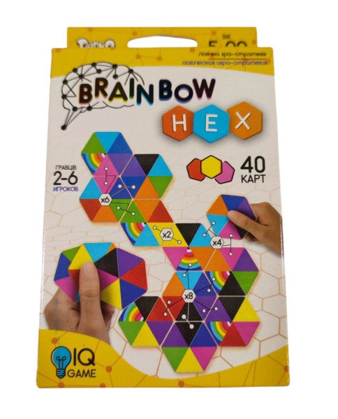 Розважальна настільна Гра Brainbow HEX, G-BRH-01-01