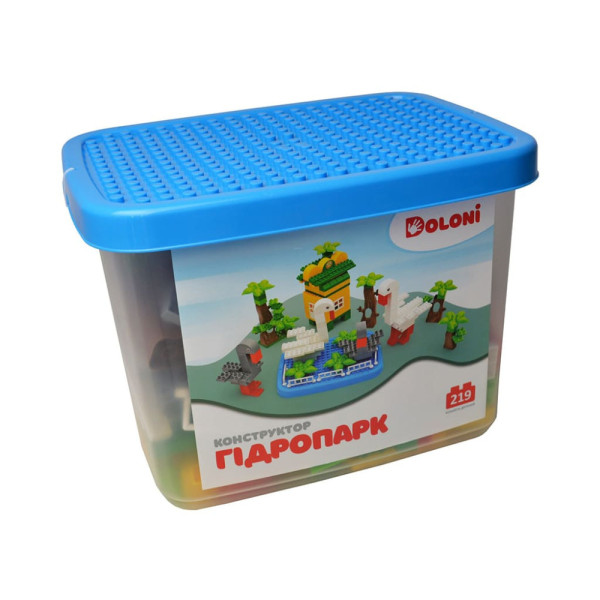 Конструктор дитячий Doloni 013888-34 219дет. Гідропарк 