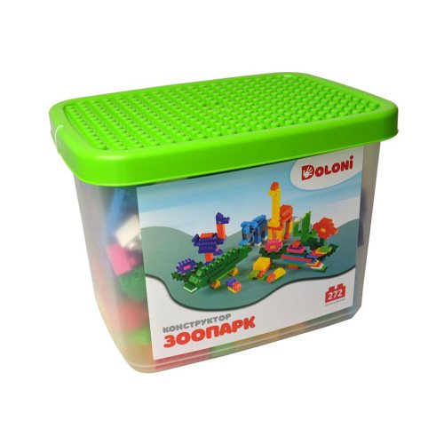 Конструктор дитячий Doloni 013888-40 272дет. Зоопарк 