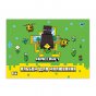 Альбом для малювання Yes А4, 20арк./100гр.,Minecraft girls 130599  скоба з перфорацією, 