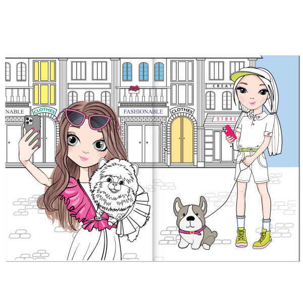 Видання для дозвілля LiziStar  РМ-88-02 серія Dream&Style Girls&Pets 