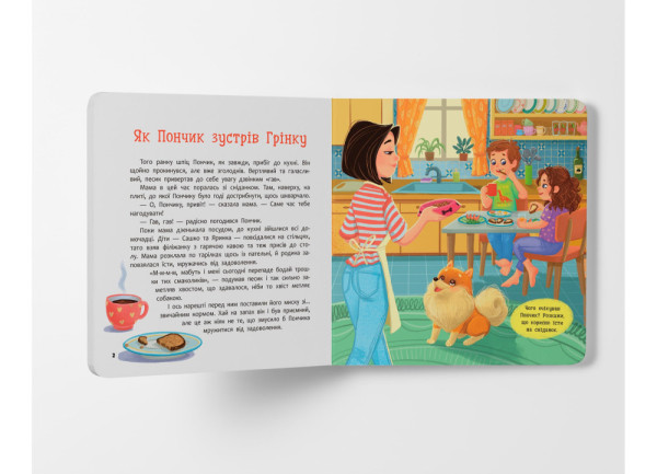 Книга Grystal Book  Xвостаті пригоди. Пончик та Грінка. Знайомство 