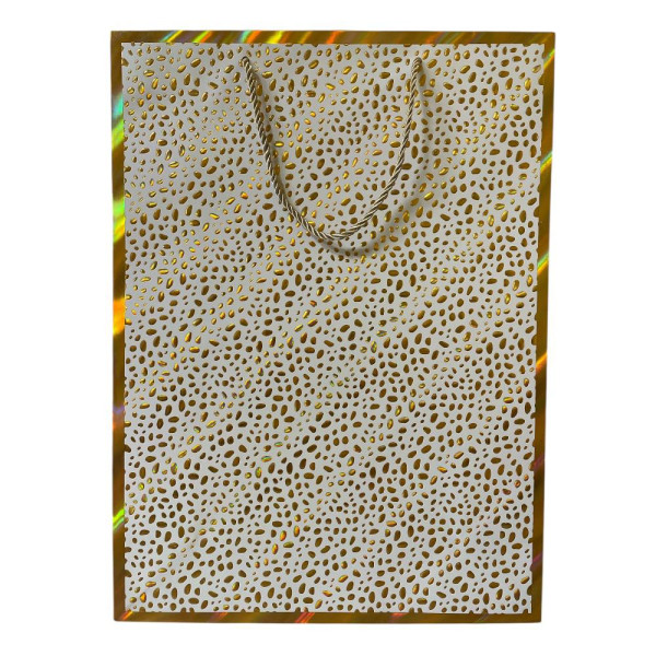 Пакет подарунковий Buromax 200044 L 31*42*12 см. тиснення фольгою 