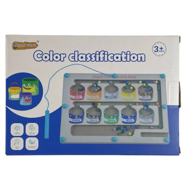 Дерев'яна іграшка  Color Classification, MD 0751 