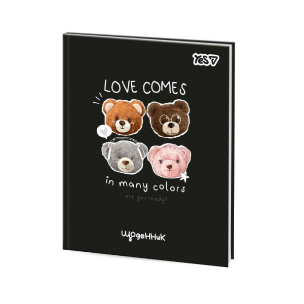Щоденник YES 911739  інтегральний Beart Love А5 40 арк. 