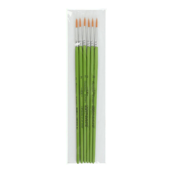 Пензлик Zibi Smart синтетика круглий №2 6932SR-2 