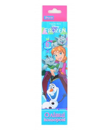 Олівці 1Вересня 6кол.Frozen, 290410