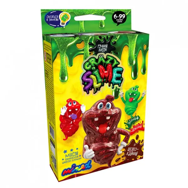 Безпечний освітній набір для проведення дослідів Crazy Slime SLM-02 