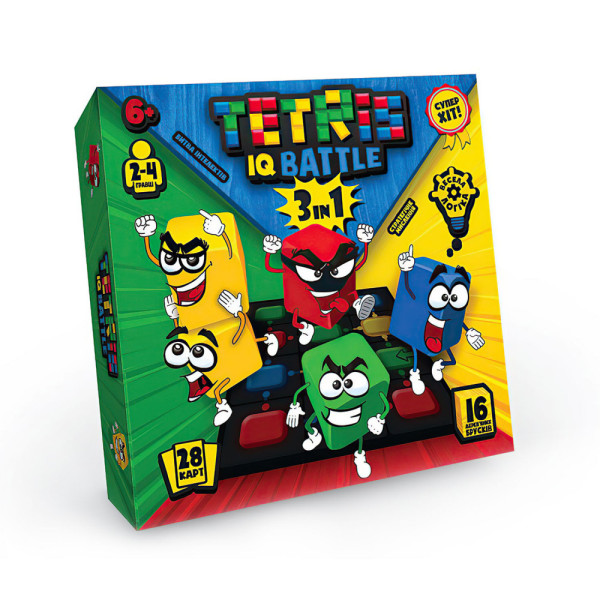 Розважальна гра Tetris IQ battle 3in1 укр, G-TIB-02U 