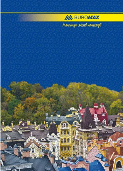 Книга канцелярська (тверда ламінов. обкладин.)  лінія офсет А4 96 арк ВМ 2401-110 