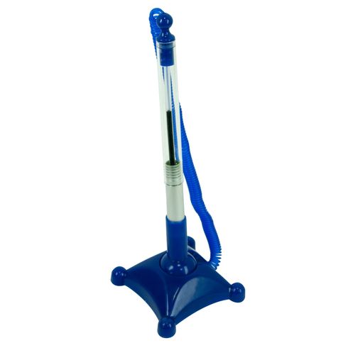 Ручка кулькова Buromax 8142 Desk pen на підставці 